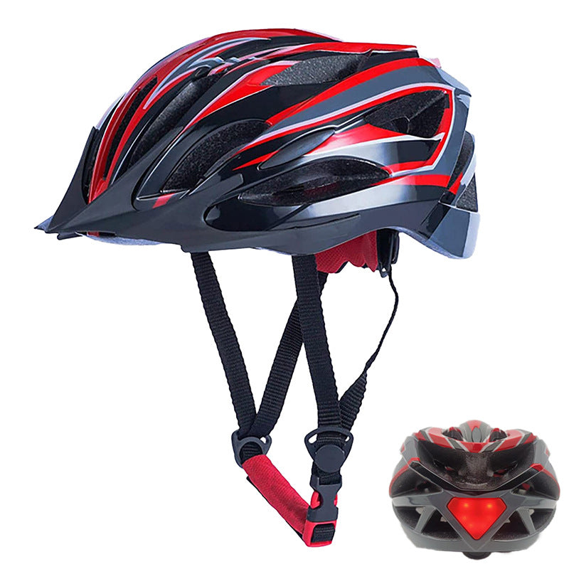 Fahrradhelm mit Led-Rücklicht und Optimaler Belüftung Karnz