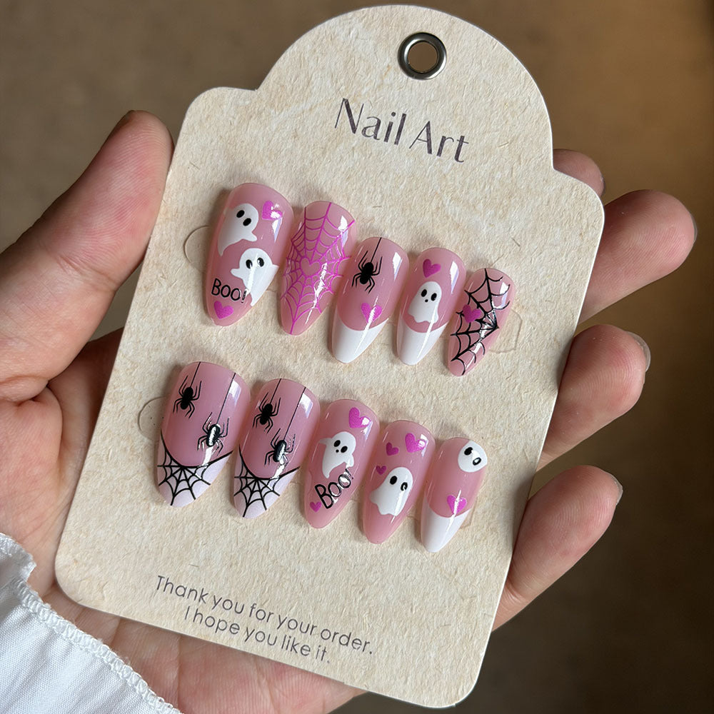 Halloween-Themen Press-On Nagelkunst Set Karnz