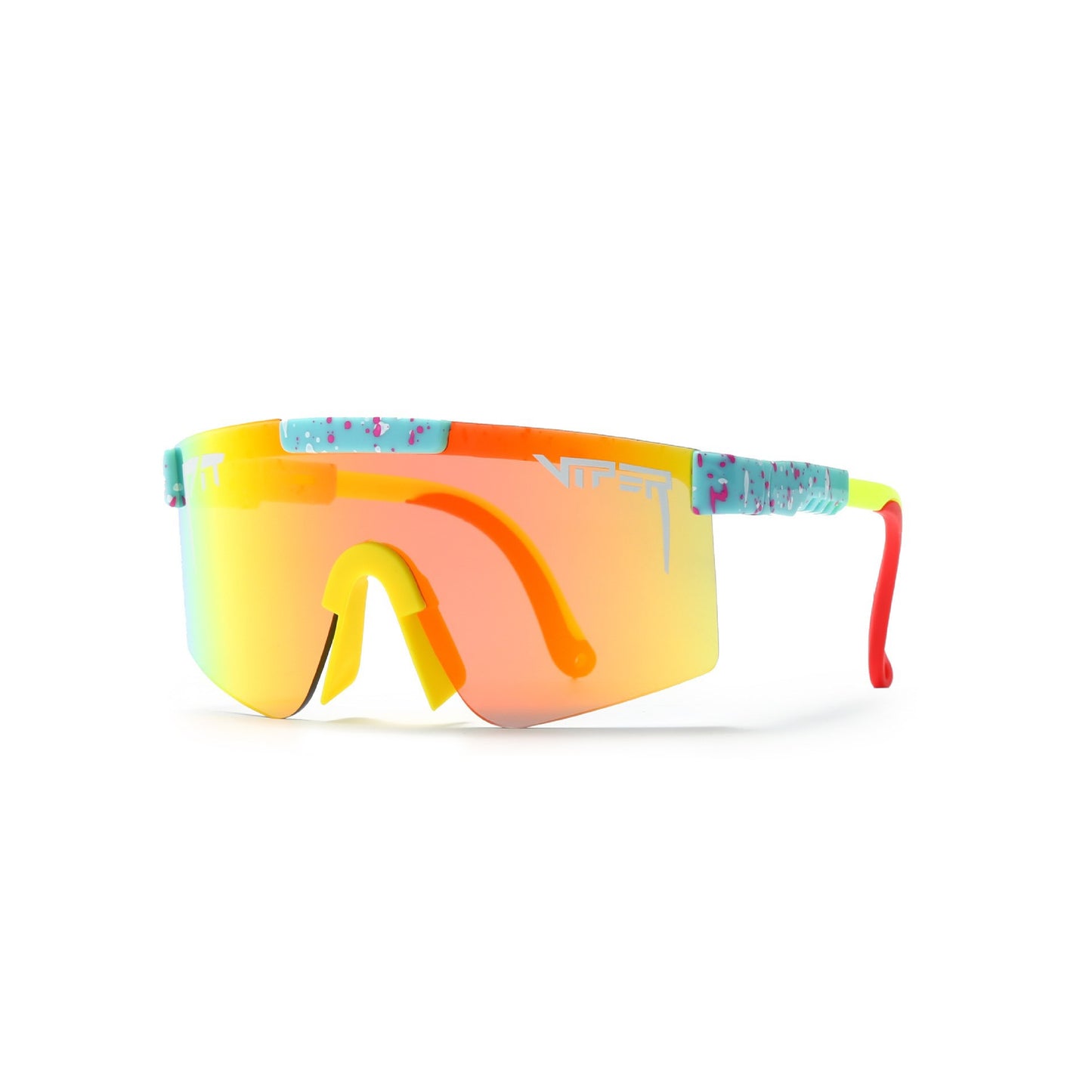 Damen Sportliche Rennbrille mit hochgradigem UV-Schutz und komfortablem, belüftetem Rahmen Karnz