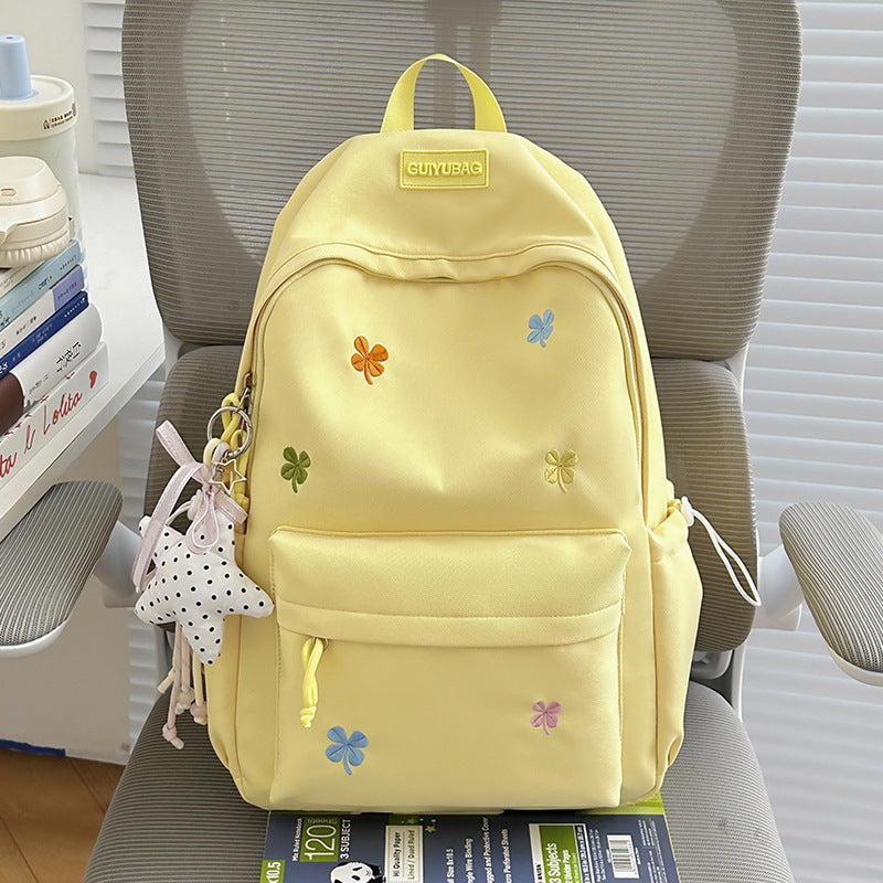 Stylischer Bestickter Rucksack