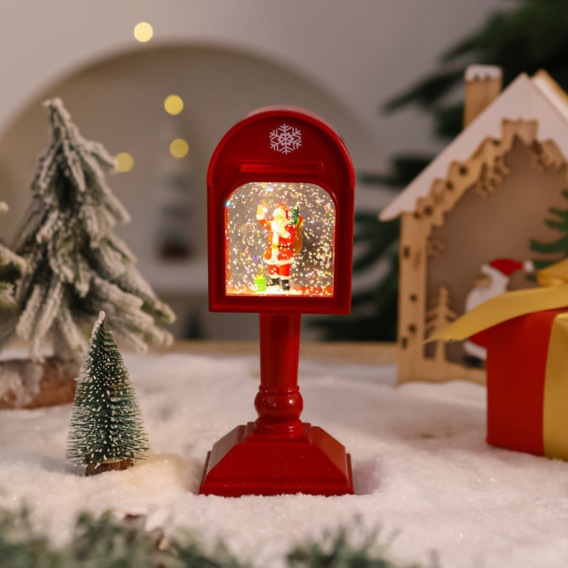 Nostalgische Weihnachtsbriefkasten Dekoration Karnz