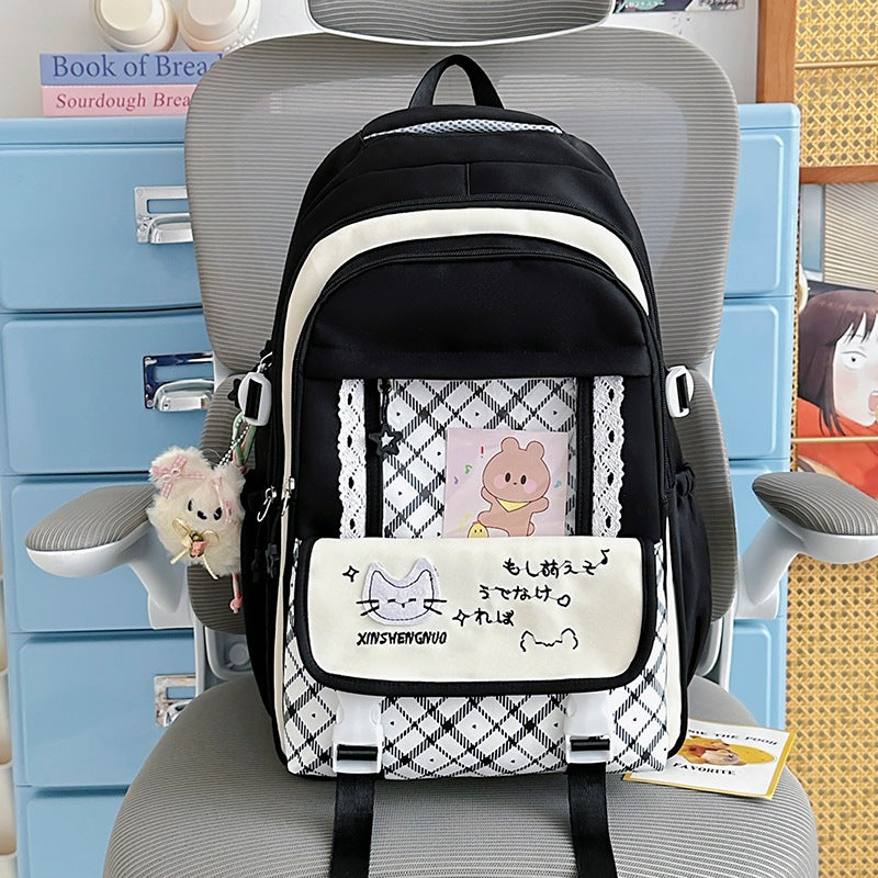 Stylische Grafische Rucksack Karnz
