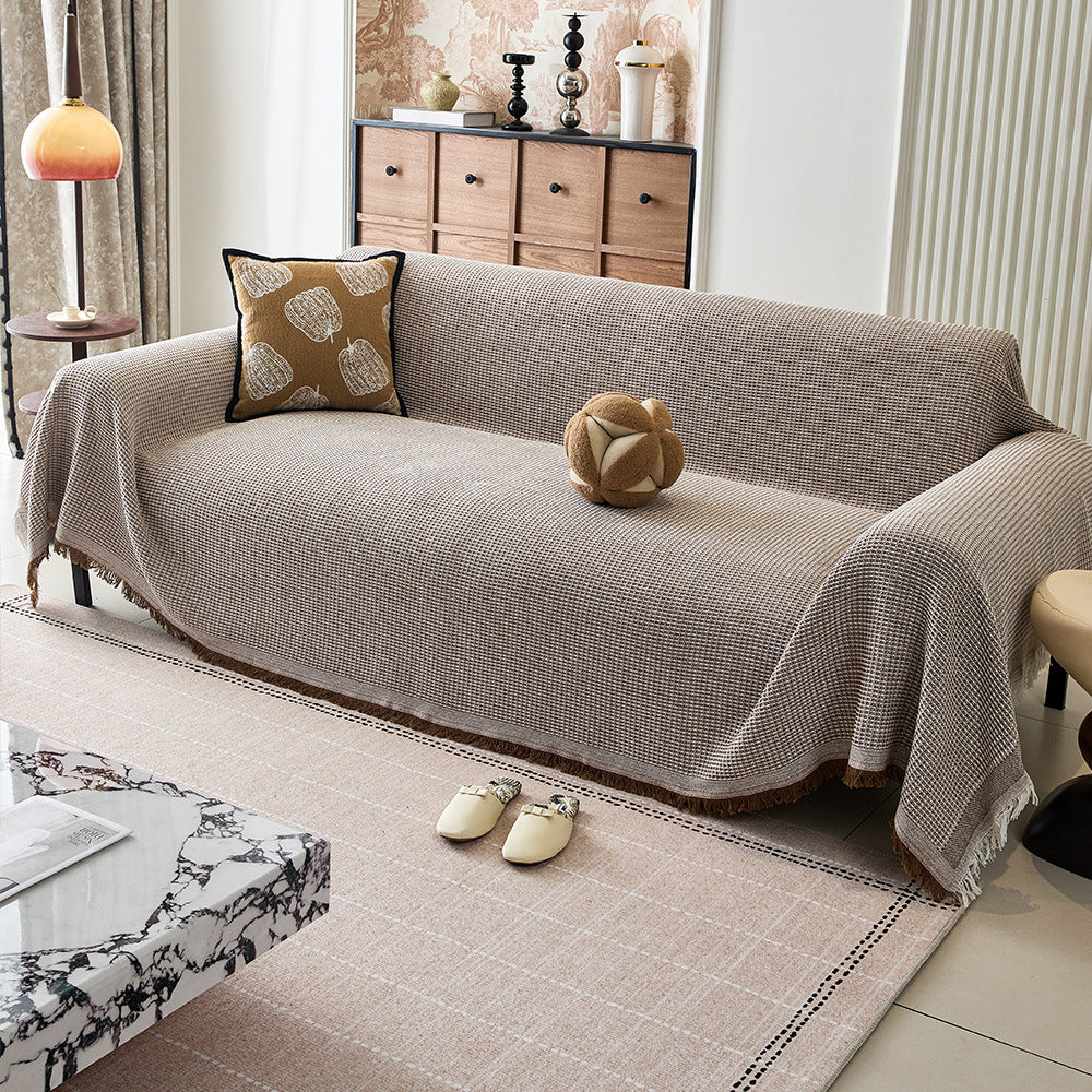Weiche Gewebte Sofa Wurfdecke