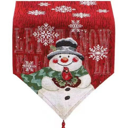 Weihnachts Tischläufer mit Rentier-Motiv Karnz