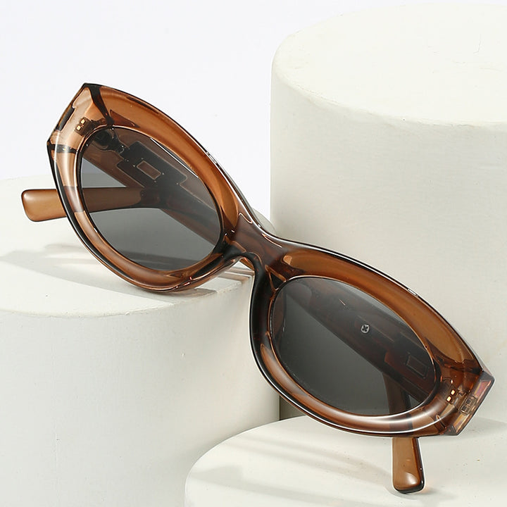 Stylische Retro Cat-Eye Sonnenbrille Karnz