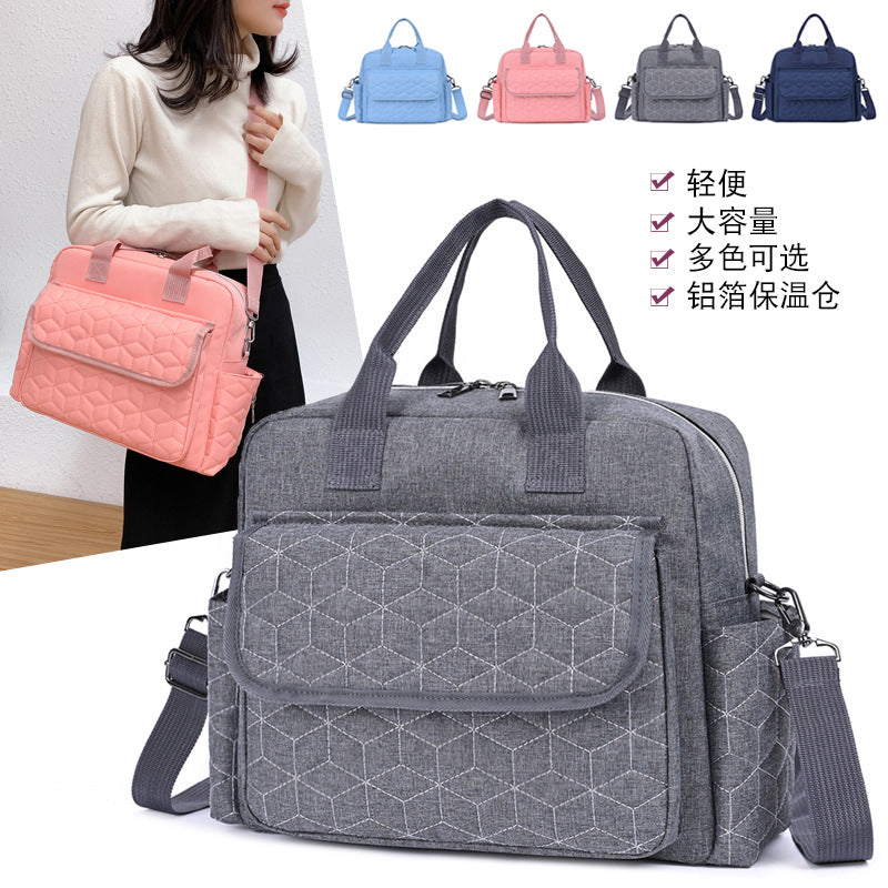 Multifunktionale gesteppte Laptoptasche Karnz