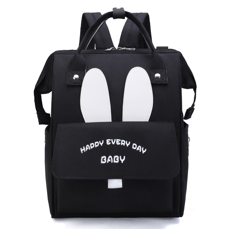 Verspielter Hasen-Themen-Windelrucksack Karnz