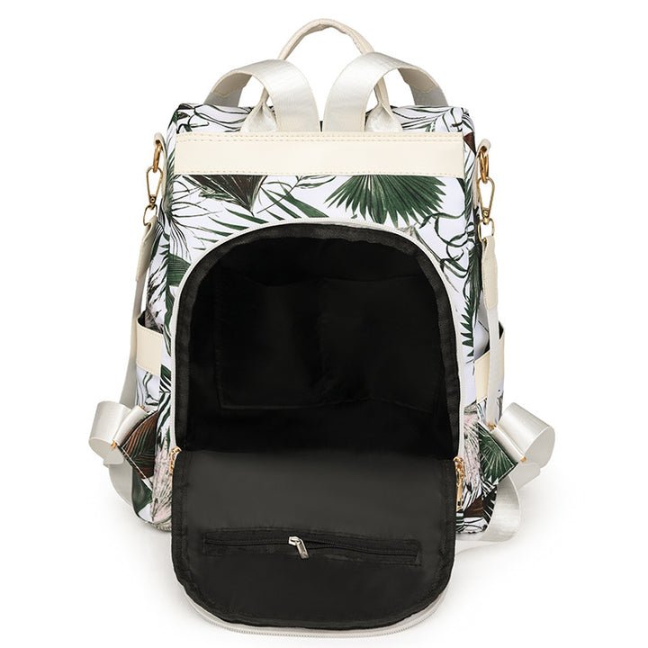 Blumenmuster Mehrfachfach Rucksack Karnz