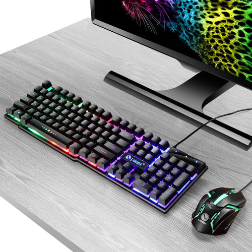 Gaming-Tastatur und Maus Set Karnz