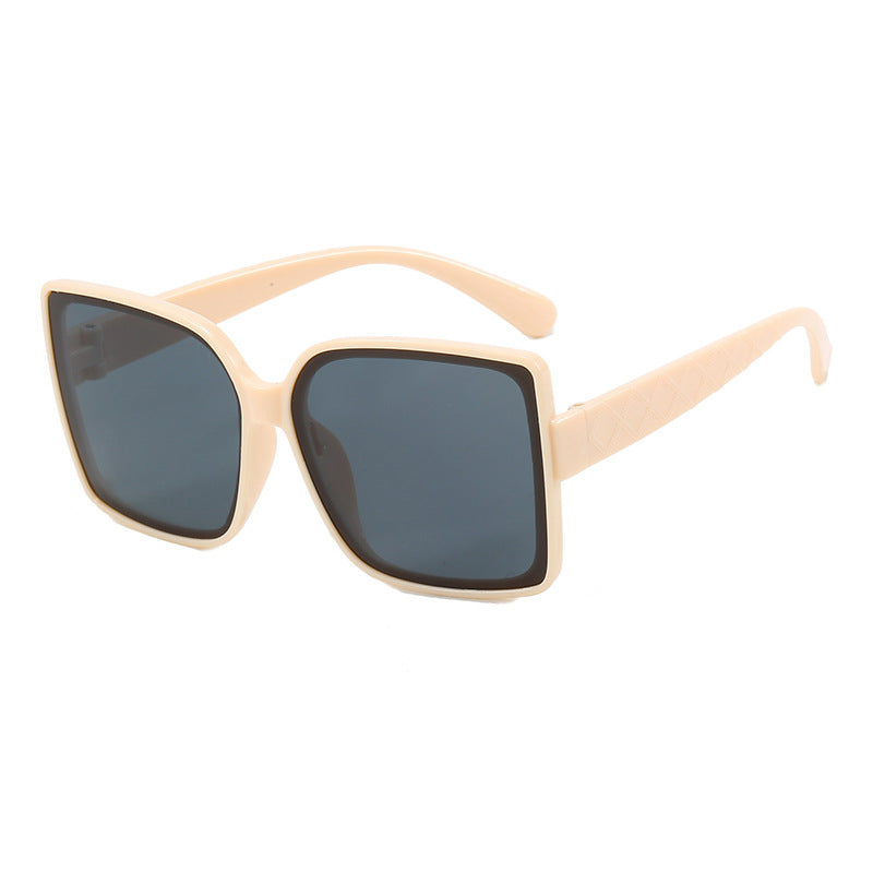 Damen modische quadratische Sonnenbrille mit elegantem Gestell Karnz