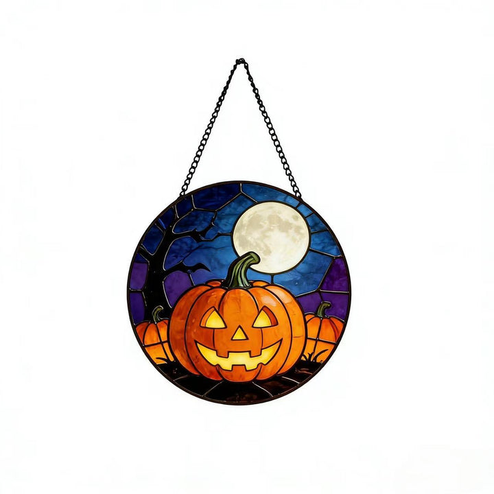 Dekorative Totenkopf Buntglas Wandkunst Karnz