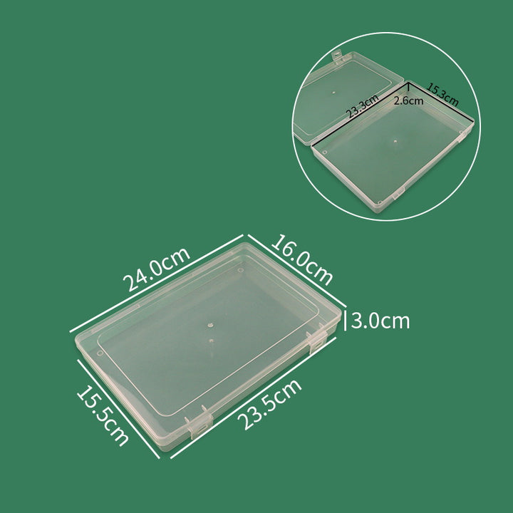 Mehrzweck-Transparente Bastelaufbewahrungsbox Karnz