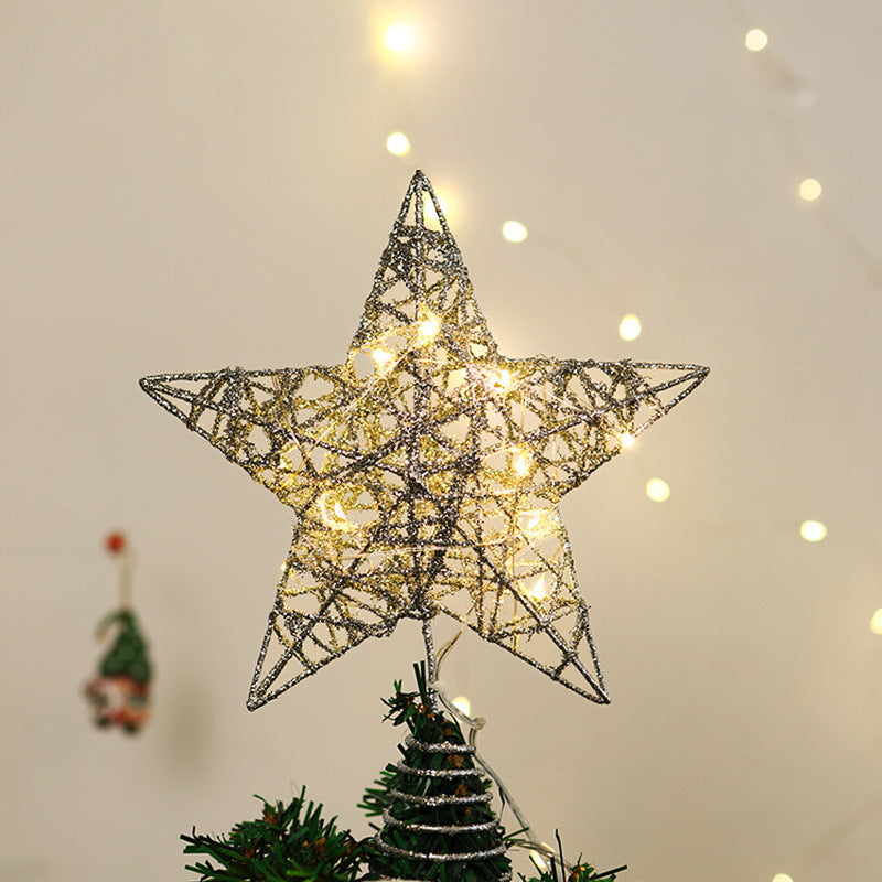 Dekorativer Weihnachtsstern Karnz