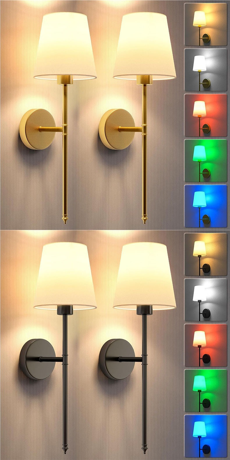 Chic Moderne Wandleuchte