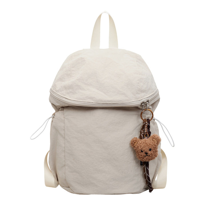 Lässiger Weicher Stoff Rucksack Karnz