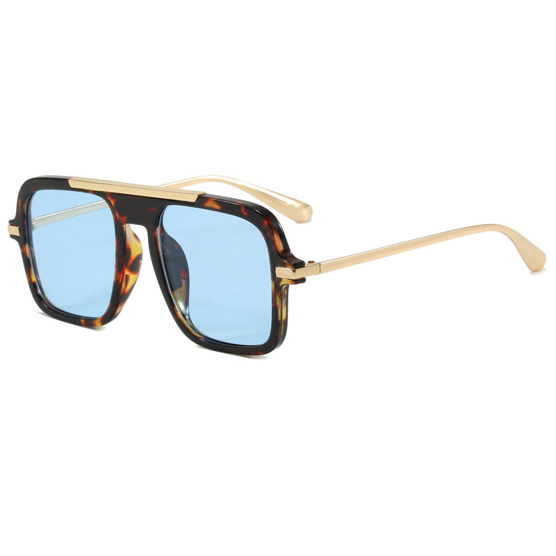 Damen modische Sonnenbrille mit angesagtem quadratischem Rahmen Karnz