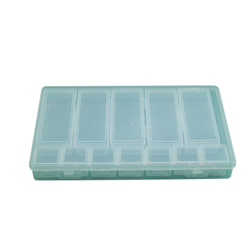 Multi-Compartment Transparente Aufbewahrungsorganisator Karnz