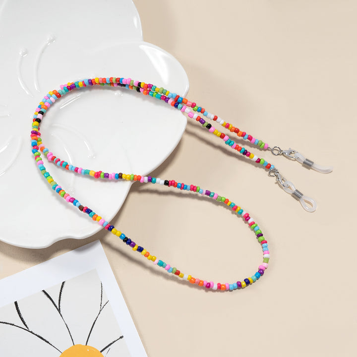Bunte Perlen Brillen Kette Karnz 1786968074