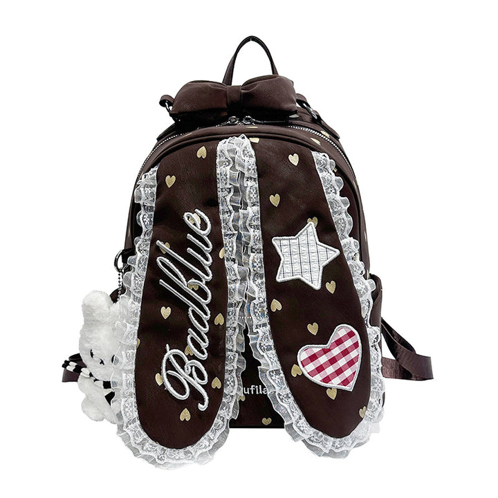 Dekorativer Mini-Rucksack mit Bunny-Ohren Karnz