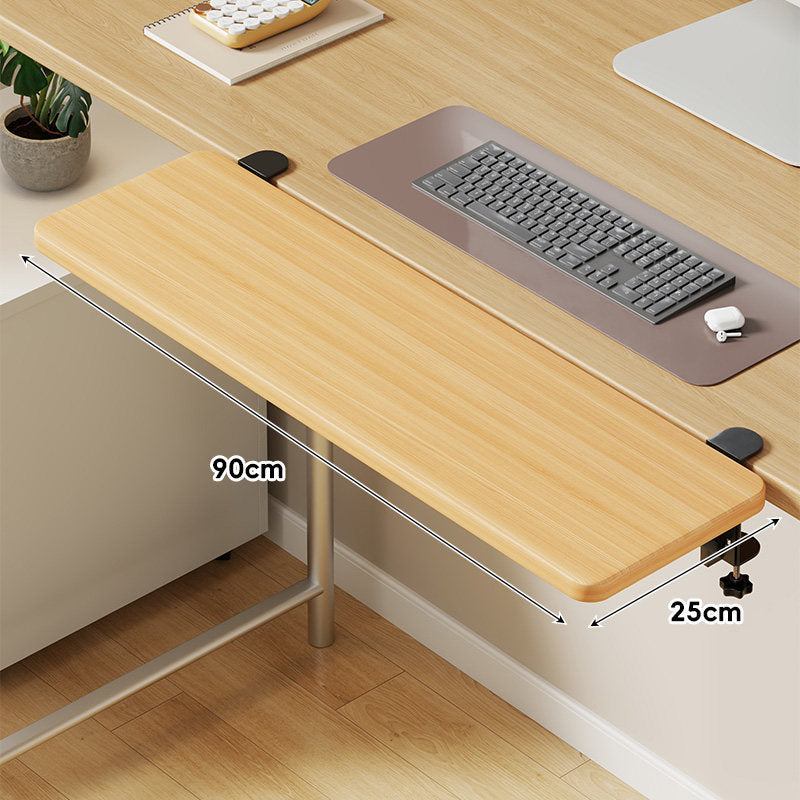 Unter-Tisch Gleitschienen-Tastaturablage und Schreibtischverlängerung mit sanfter Gleitmontage