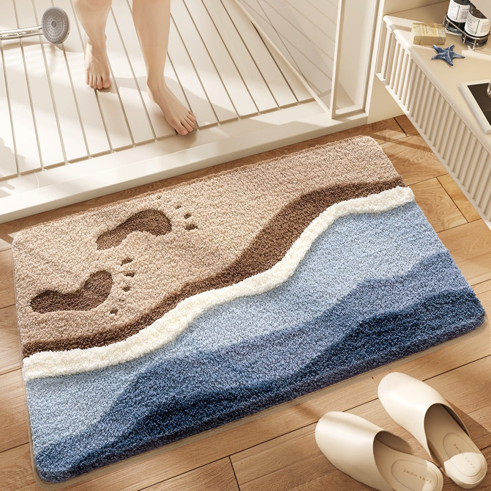 Shamrock-Themen Plüsch-Badematte