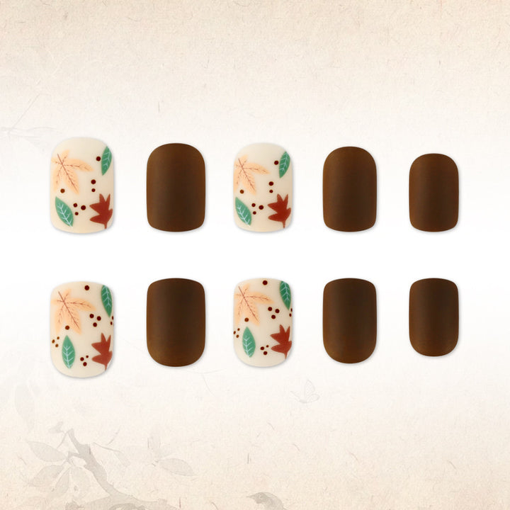 Herbst-Themen Nagelkunst Karnz