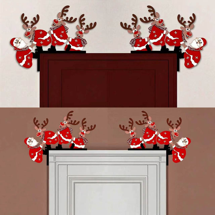 Weihnachtlich dekorierte Hängehängung