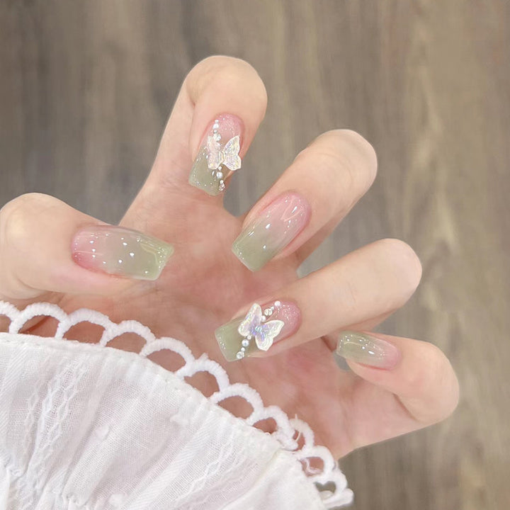 Kunstfingernägel mit Herz-Design Karnz