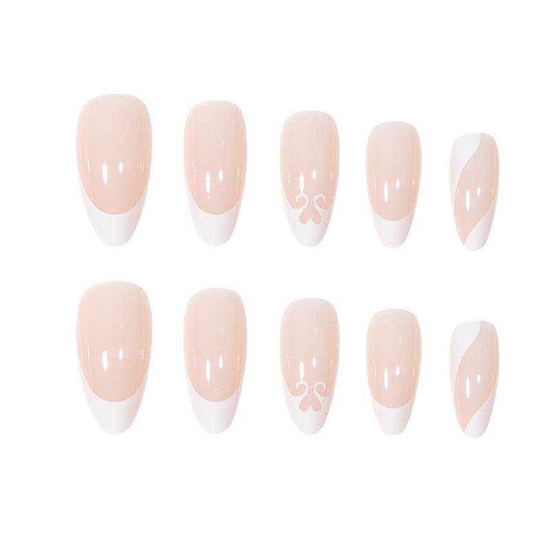 Premium Lange Stiletto Press-On Nägel mit elegantem Design Karnz