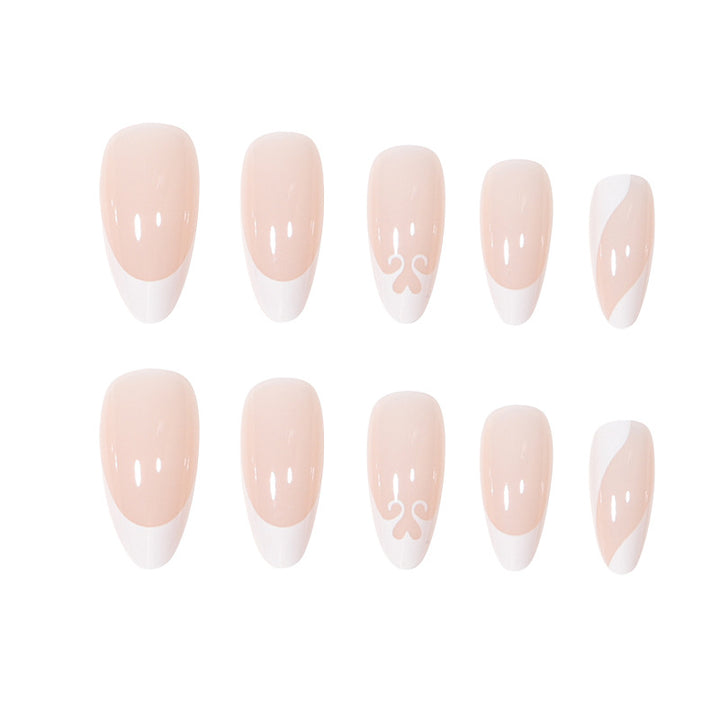 Premium Lange Stiletto Press-On Nägel mit elegantem Design Karnz