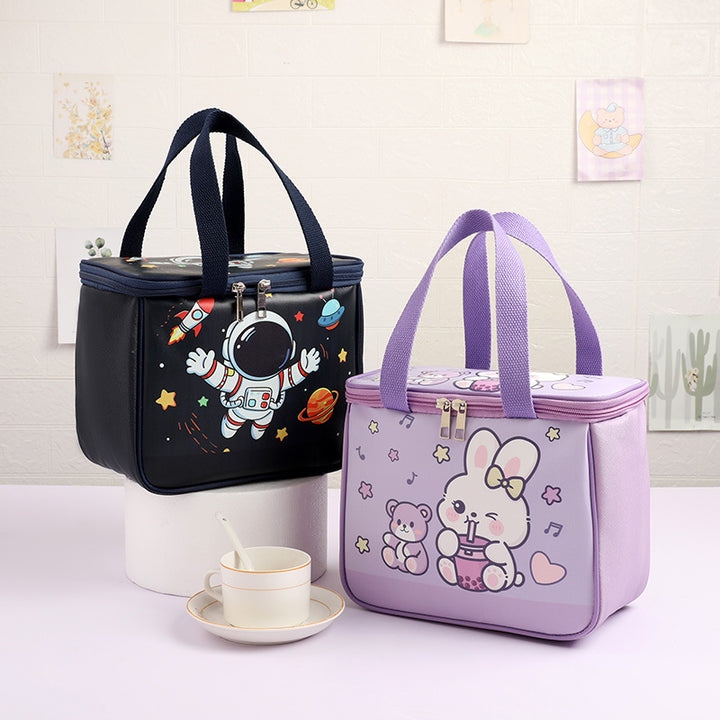 Isolierter Cartoon Lunch Tote Karnz