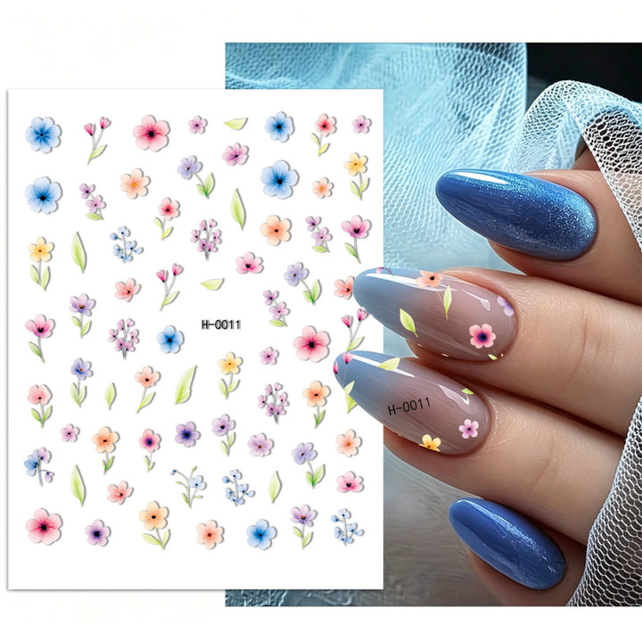 Kreative Nagelkunst Aufkleber