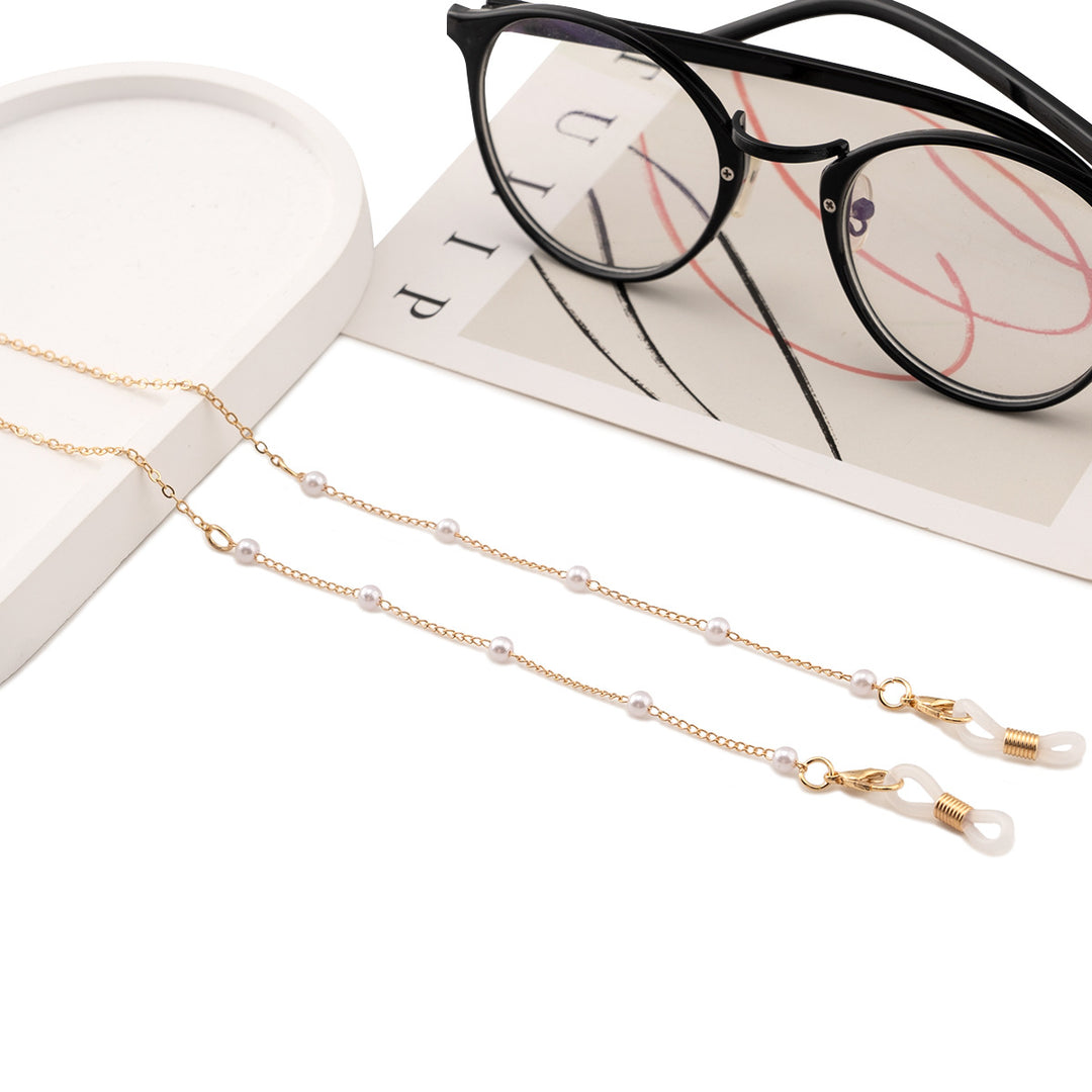 Premium Metall Brillen Kette Karnz