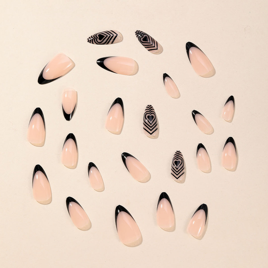 Künstlerische Stiletto Nagelkunstverlängerungen Karnz