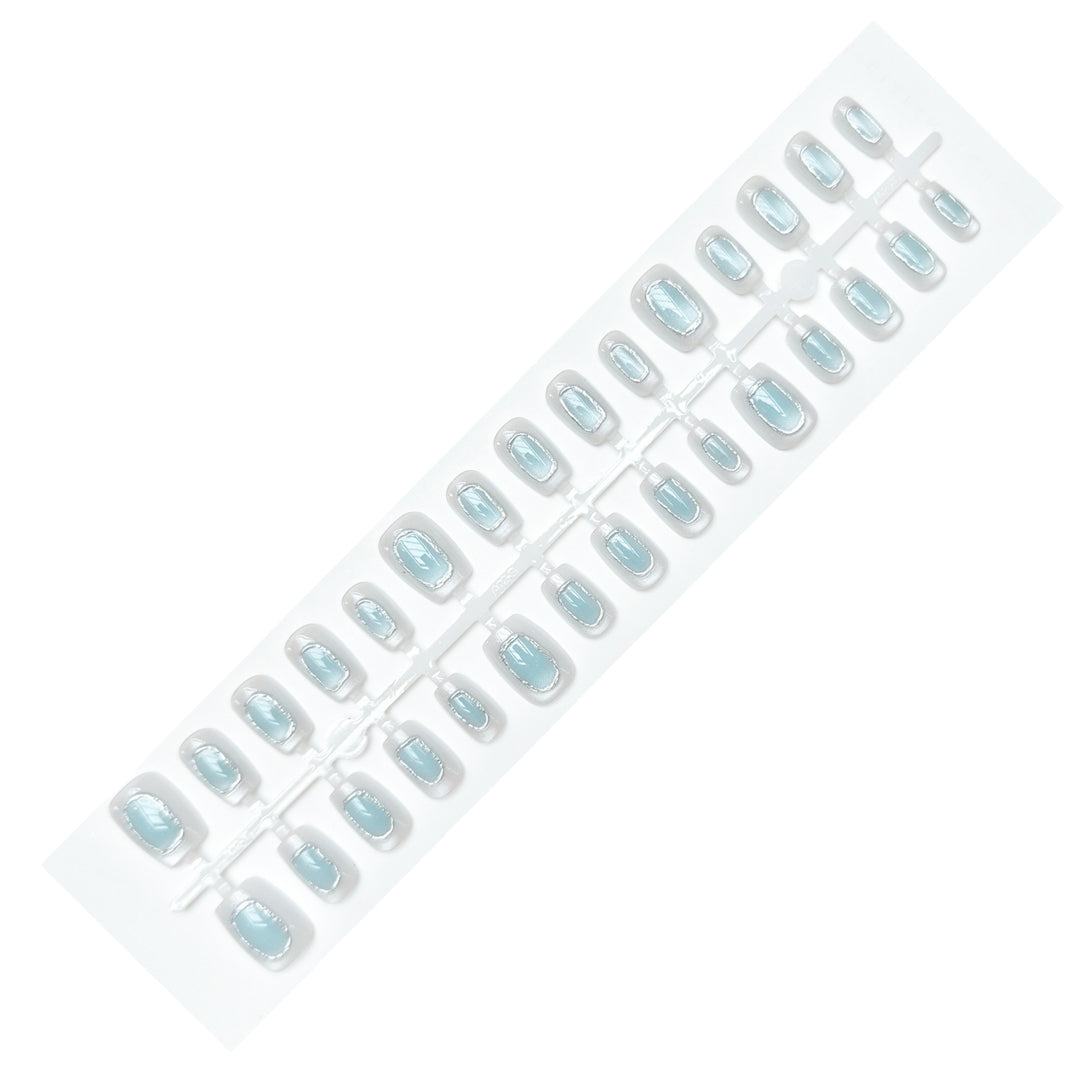 Luxuriöses Glänzendes Press-On Nail Set