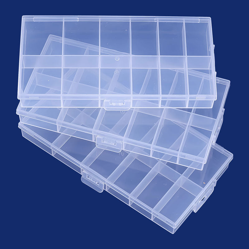 Klarer compartmentalisierten Speicher-Organizer Karnz