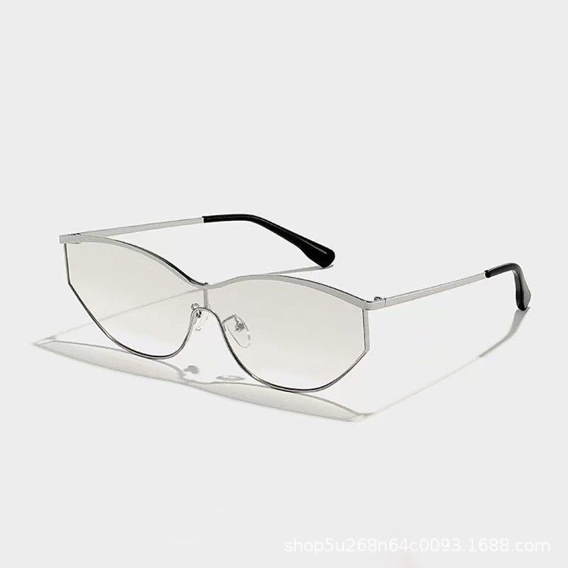 Modebewusste Katzenaugen-Sonnenbrille