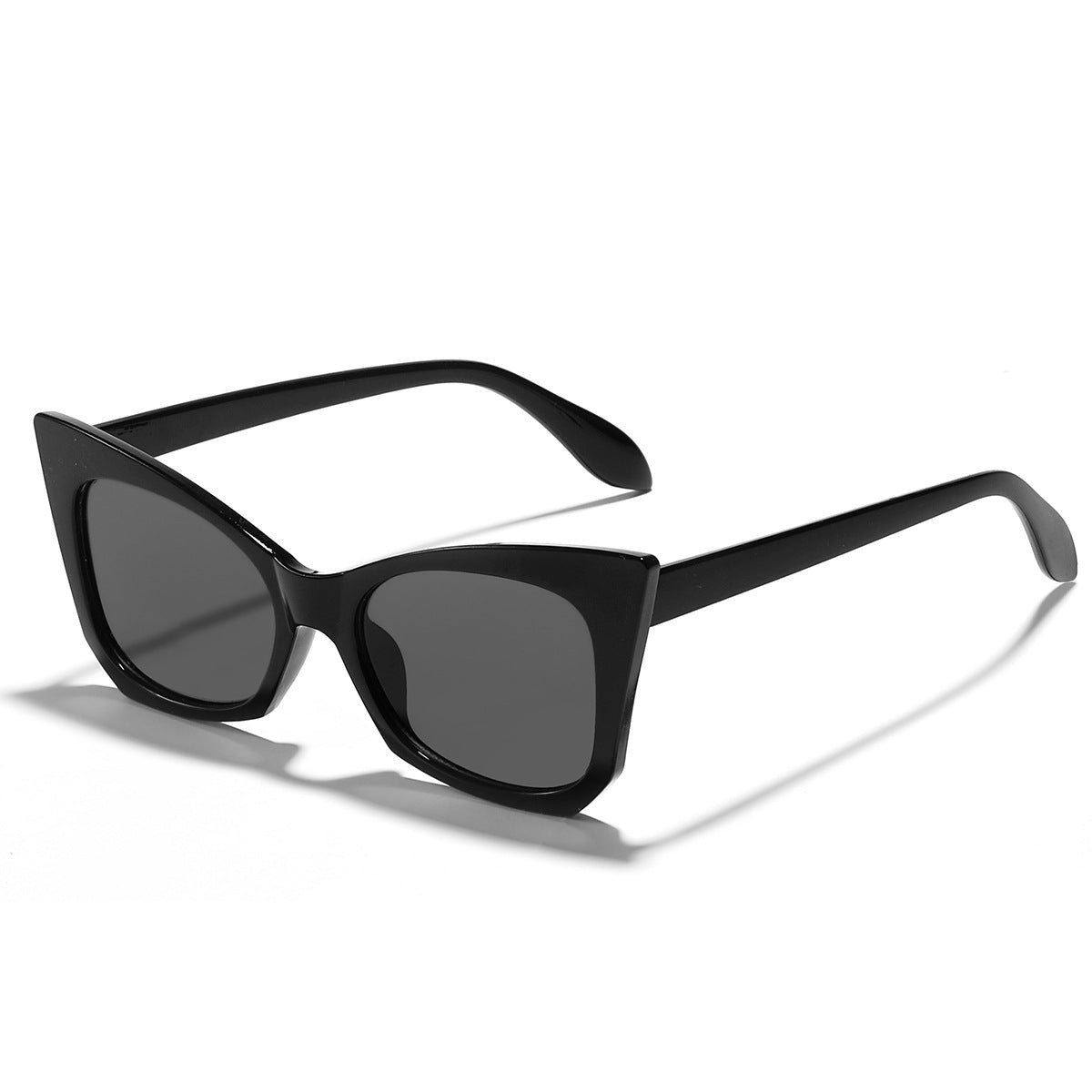 Damen Sonnenbrille im trendigen Cat-Eye Design mit auffälligem Leopardenmuster Karnz