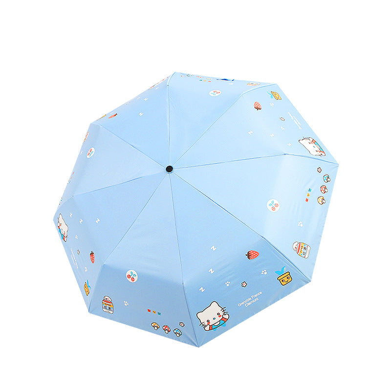 Damen Bunter Regenschirm Karnz