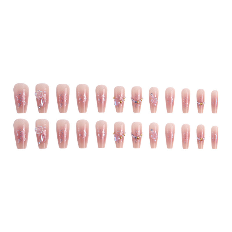Elegantes Press-On Nagelset  1790956126