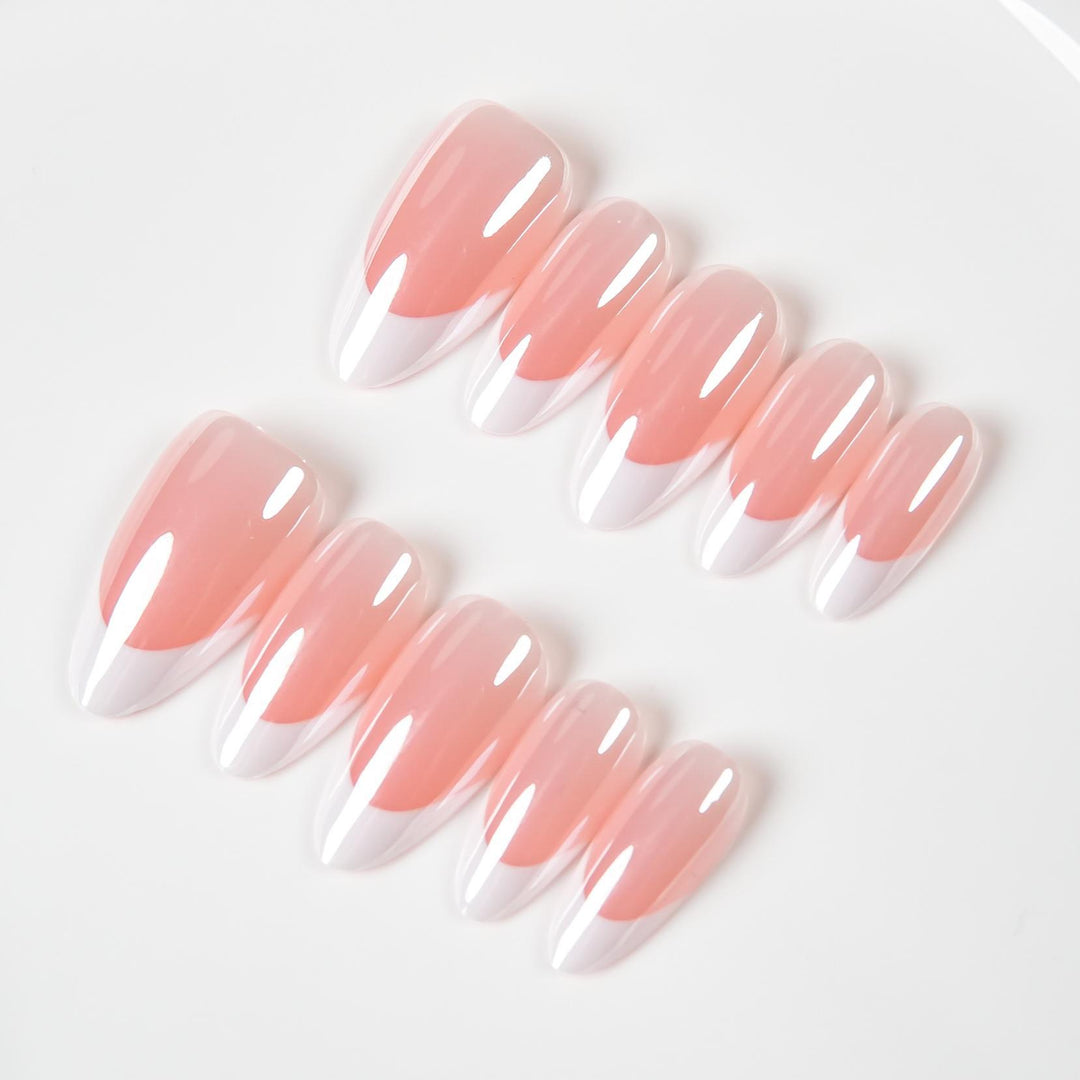 Elegante Ombre Aufklebenägel
