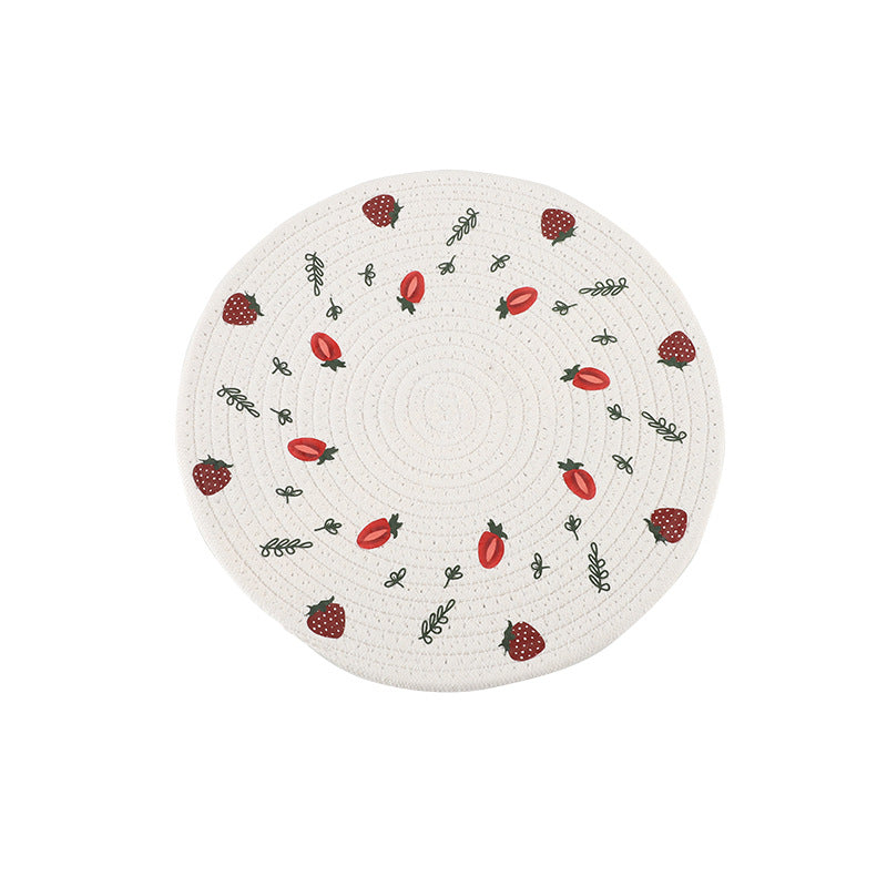 Runde Tischdecke mit Mandala-Muster Karnz