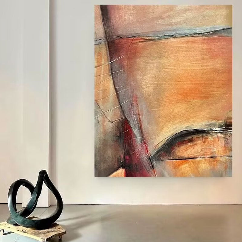 Abstrakter Expressionistische Leinwandkunst