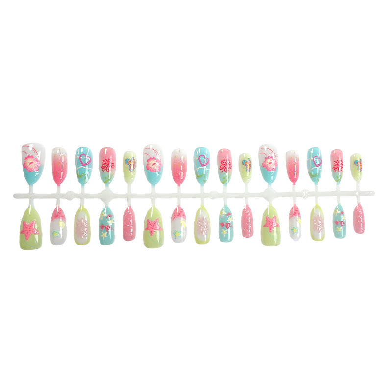 Kreatives Press-On Nagelkunst Set