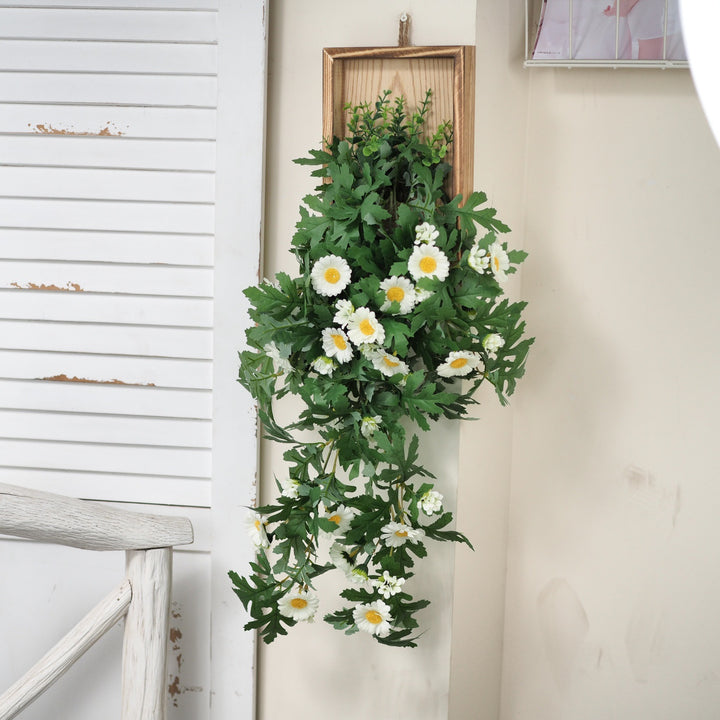 Hängende künstliche Blumen Wanddekoration