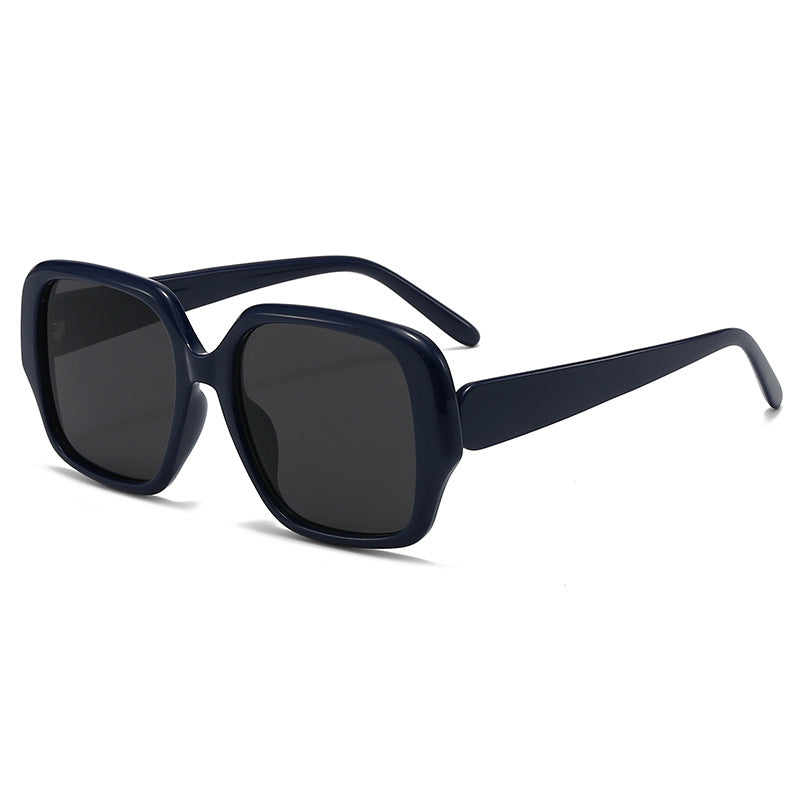 Damen modische quadratische Sonnenbrille mit breitem Rahmen Karnz
