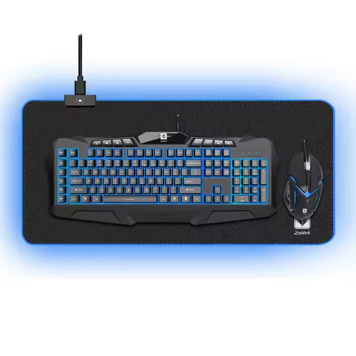 Gaming-Tastatur und Präzise Maus-Set Karnz