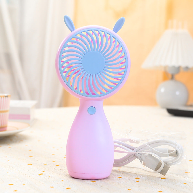 Damen tragbarer Handventilator mit USB-Ladefunktion Karnz