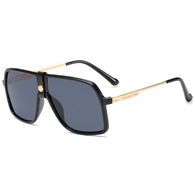 Damen Oversized Sonnenbrille mit modischem Rahmen und Sonnenbrillengläsern Karnz