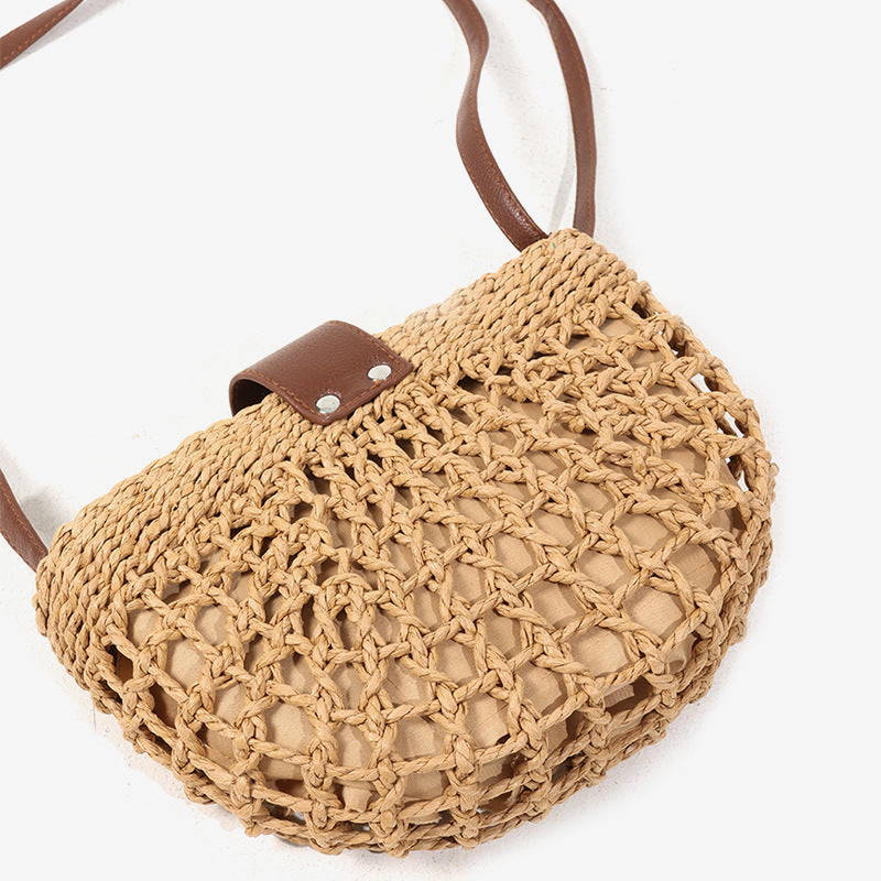 Damen Handtasche mit strapazierfähigem Kunstlederüberschlag Karnz